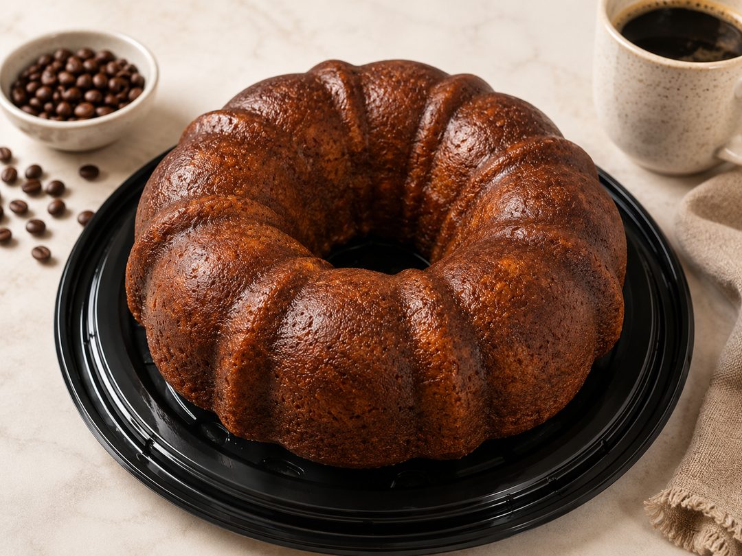 Espresso rum cake